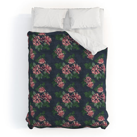 Holli Zollinger CHRYSANTHEMUM TWILIGHT Duvet Cover
